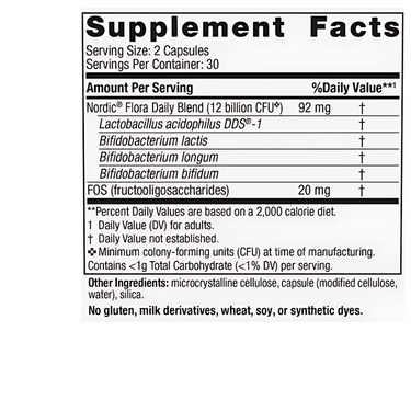 Nordic Flora Probiotic Daily